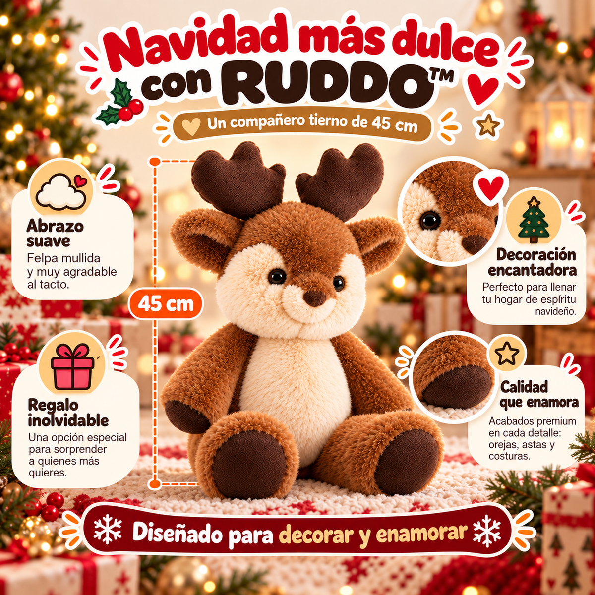 RUDDO™ | El reno veloz